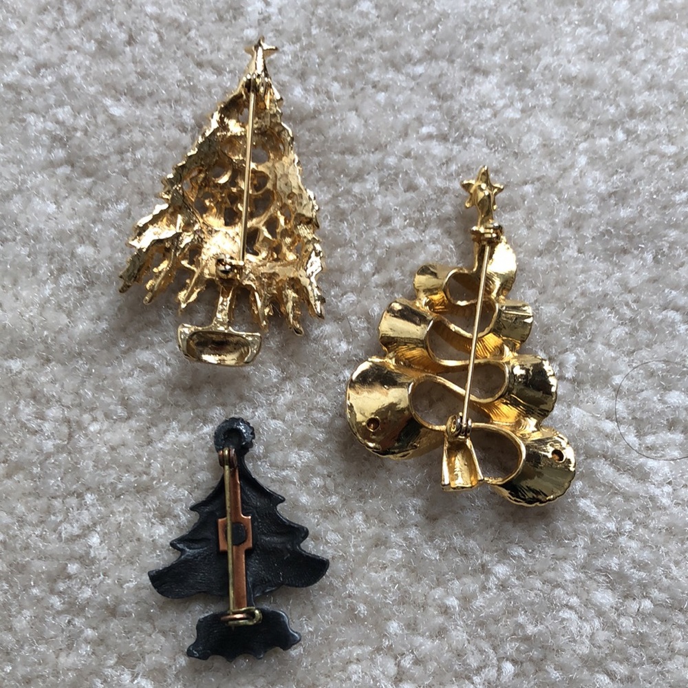3 Christmas tree pins - Picture 5 of 5